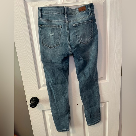 Judy Blue Distressed Relaxed Fit Women Jeans Size 9/29 - Picture 5 of 9